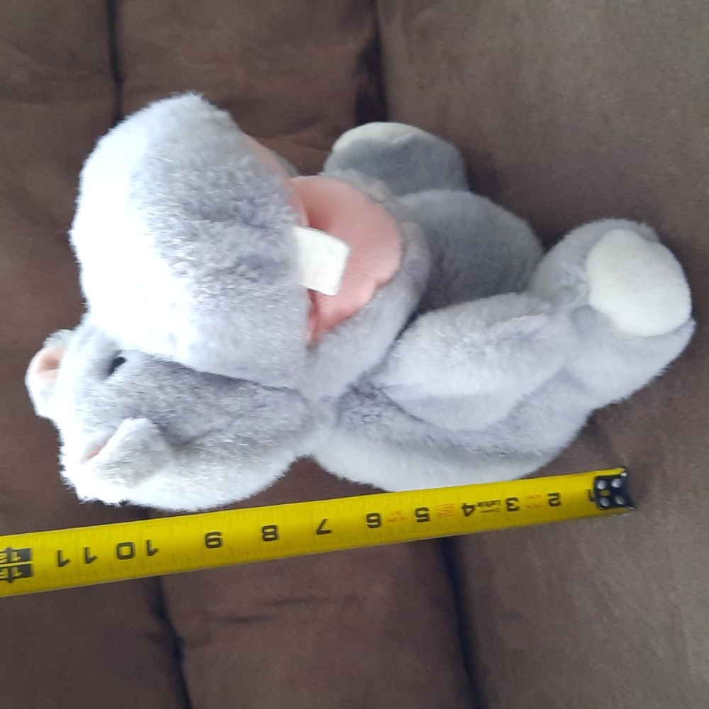 Hippo puppet,  plush, stuffed animal - Picture 2 of 5